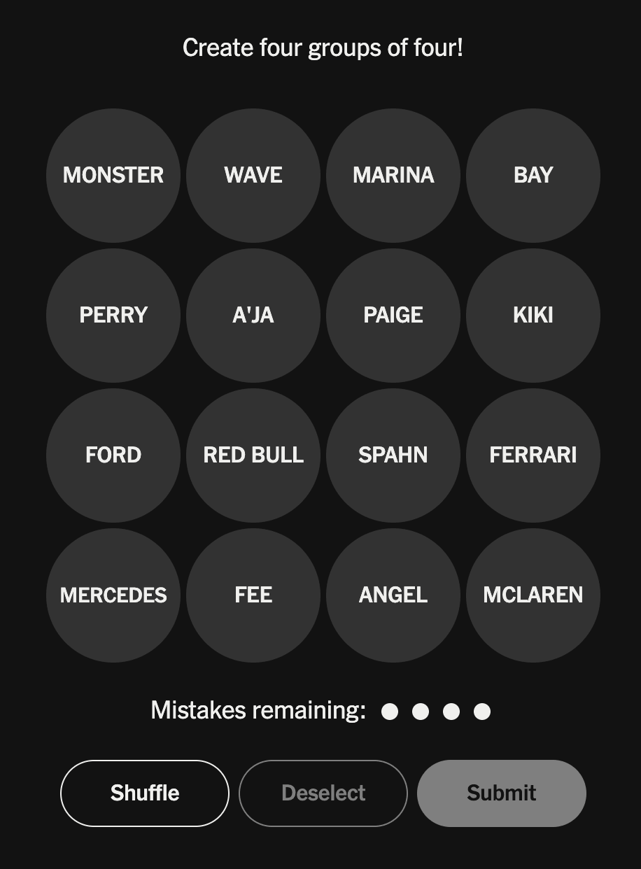 Connections: Sports Edition Today: Hints and Answers for July 25, 2026 Puzzle #670 11 Connections Sports Edition Today Hints and Answers for July 25