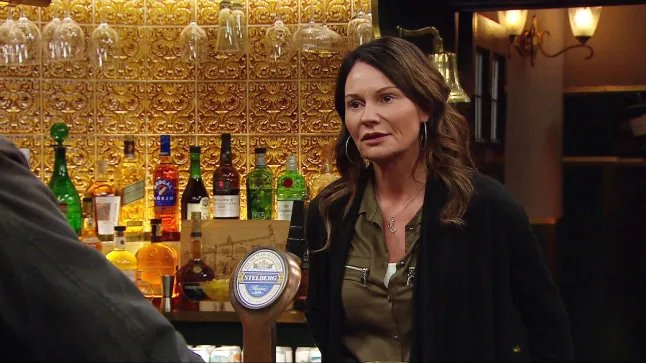 Emmerdale's Lucy Pargeter 'expecting triplets' as she shares big news | Soap 14 For editorial use only. Credits: Photo ITV/Mark Bruce/REX/Shutterstock (14346989i) Emmerdale - Episodes 9929 and 9930 Thursday 29 February 2024 Chas Dingle, played by Lucy Pargeter, tells her family that the cause of her cancer is a faulty BRCA2 gene, along with Cain Dingle, Caleb Miligan and Aaron. Dingle, played by Danny Miller, is stunned to learn that there is a high chance he too will get the disease, and even more shocked to realize they could pass it on to their children. TV Show Emmerdale Episodes 9914-9931 UK February 2024 Emmerdale is a long-running British ITV soap opera known as Emmerdale Farm until 1989, set in Emmerdale, a fictional village in the Yorkshire Dales. It was created by Kevin Laffan and first aired on October 16, 1972. It was originally produced by ITV Yorkshire and is still filmed at their studios in Leeds.
