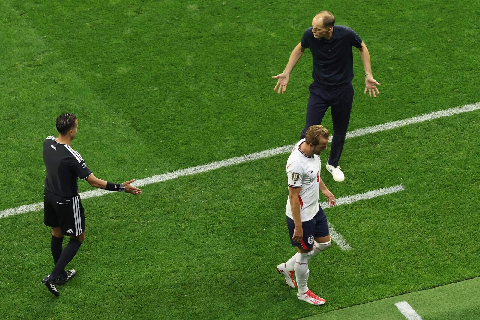 Tuchel objects to the referee