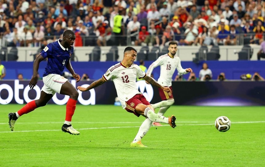 Pedro Porro's second-half goal gave Spain a 2-0 lead in their semi-final against France on Tuesday.