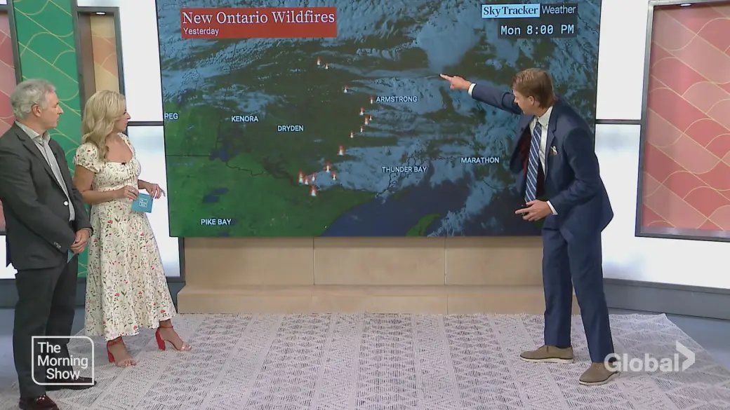 Click to watch video: Environment Canada issues heat warnings across much of Canada