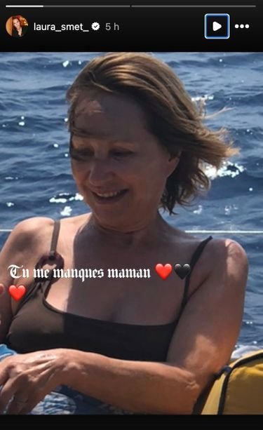 Instagram Story posted by Laura Smet on July 22, 2026