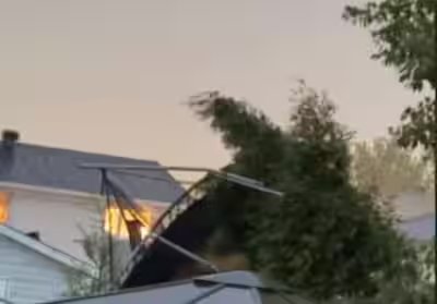 (IN IMAGES) Severe storms in Saguenay-Lac-Saint-Jean: dozens of uprooted trees and downed poles 14 Severe storms in Lac-Saint-Jean: dozens of trees uprooted, July 2, 2026