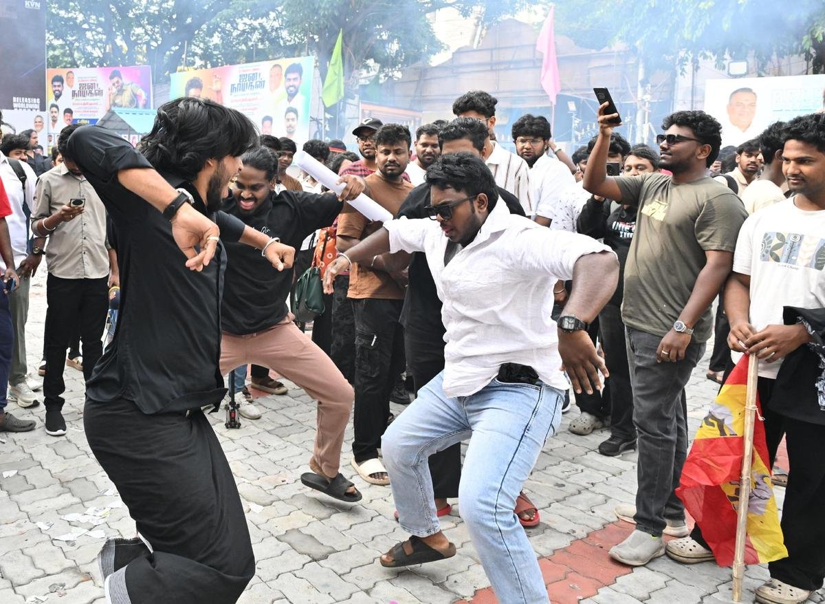 In Pictures CM Vijays Jana Nayagan sends fans into a