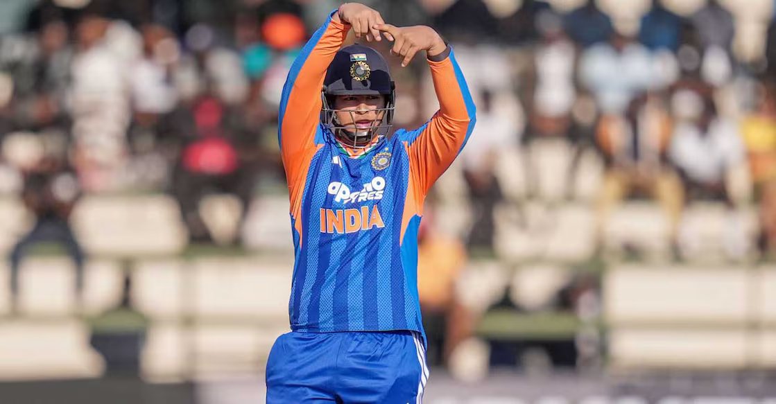 Vaibhav Vaibhav Suryavanshi celebrates his half-century. Photo: X@BCCI
