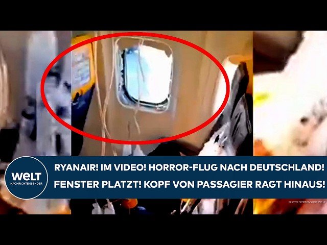 Man half sucked out of plane on Ryanair flight from