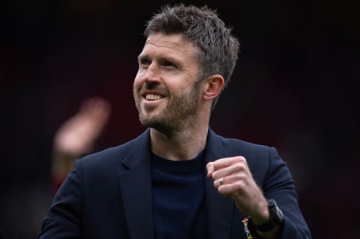 Manchester United head coach Michael Carrick