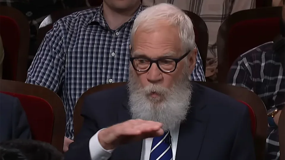 Many celebrities apparently received the same warning before leaving David Letterman 11 David Letterman sits in the audience chair during his final appearance on The Late Show in 2026.