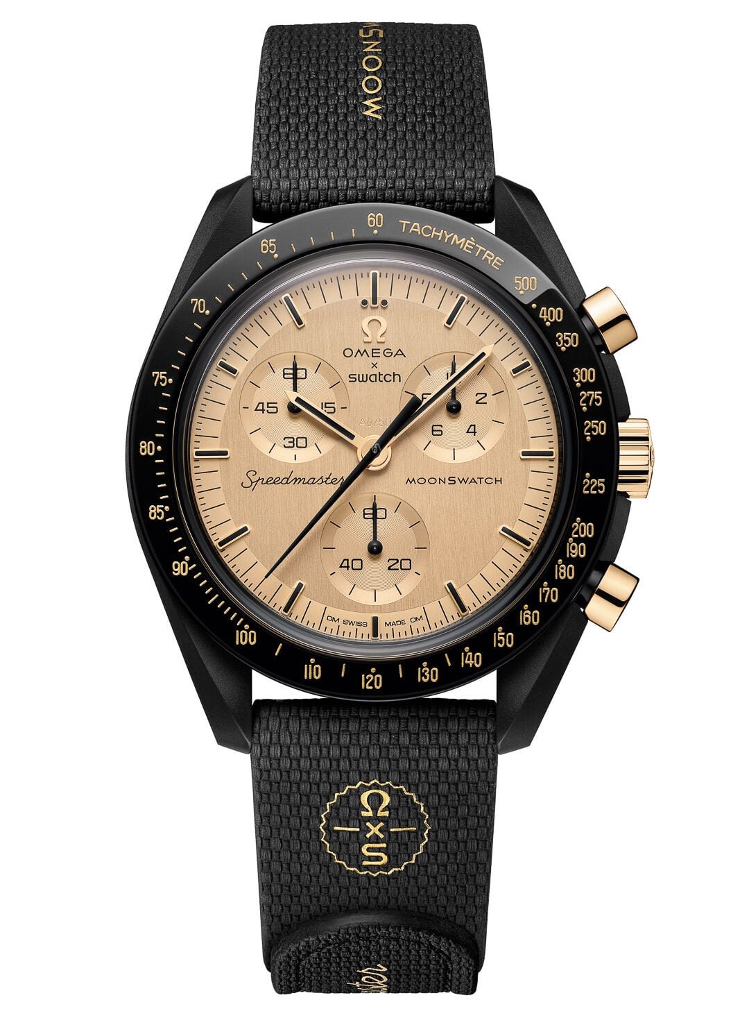 Omega × Swatch Speedmaster MoonSwatch Mission to the Moon, 1969, image of a soldier