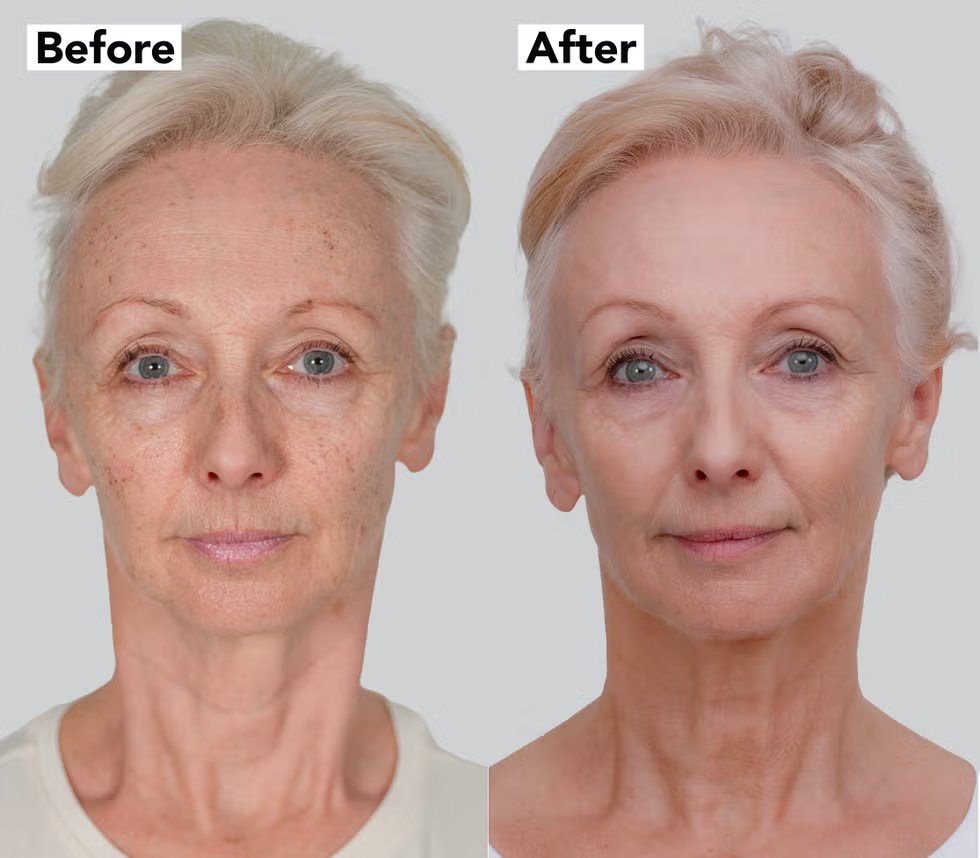 Debbie McGee's Age Spots