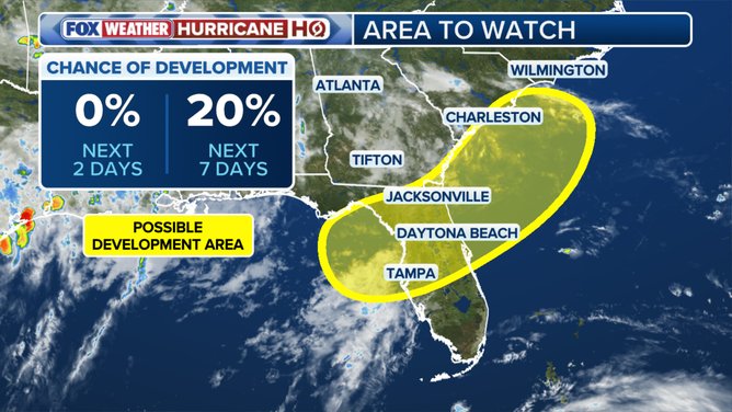 An area to watch for tropical developments.