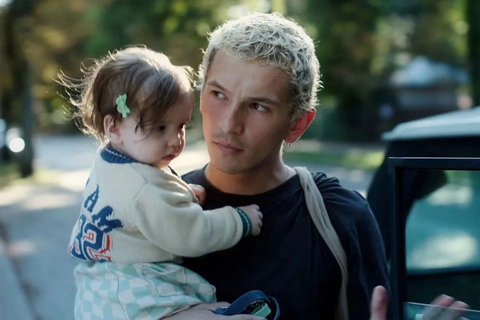 Filip Raczynski in a scene from the film 
