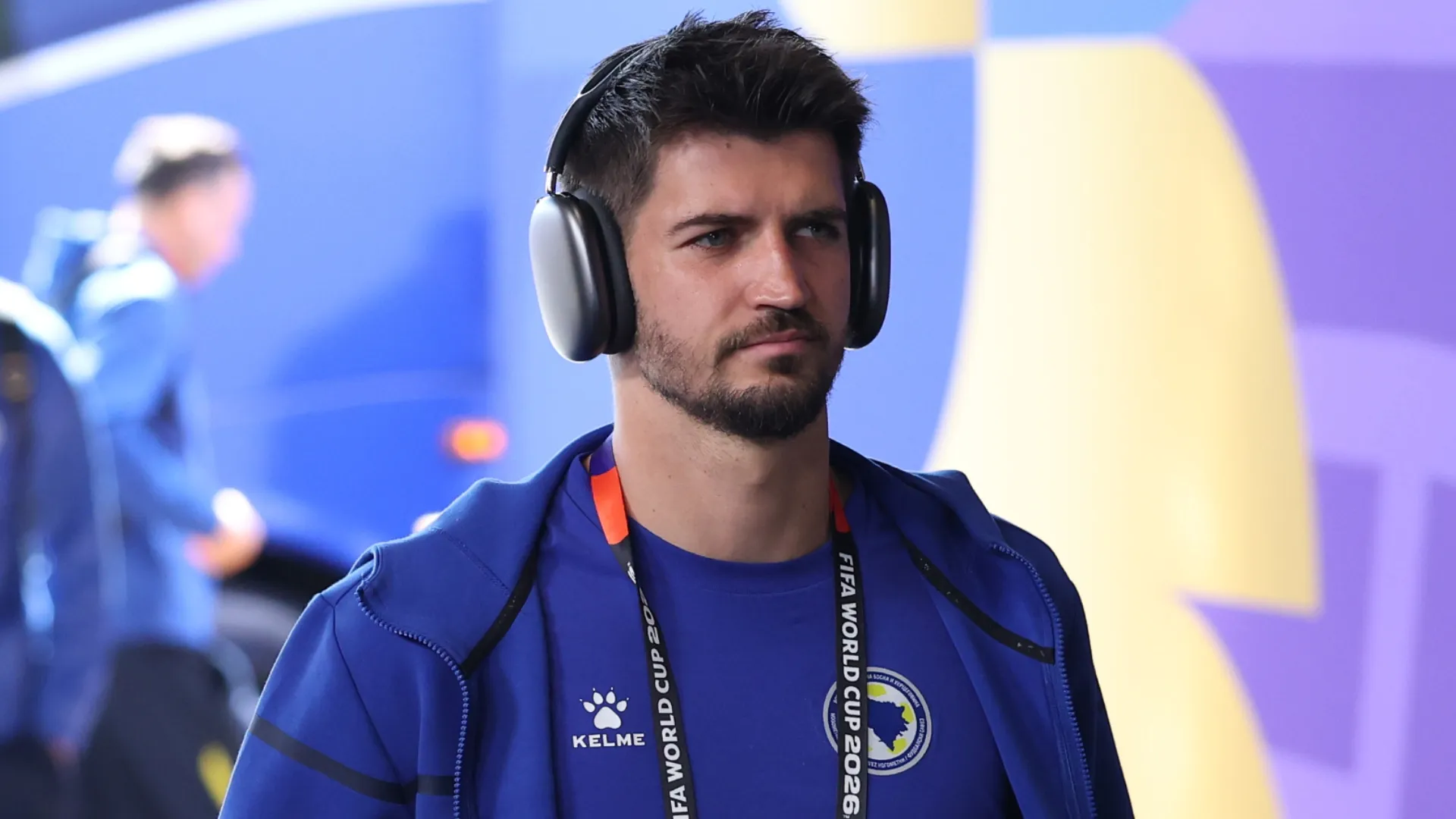 Nikola Vasil's profile: Who is the goalkeeper of Bosnia and Herzegovina? Age, height, salary and much more. 13 Nicola Vasil before a 2026 FIFA World Cup Group B match (Source: Stu Forster/Getty Images)