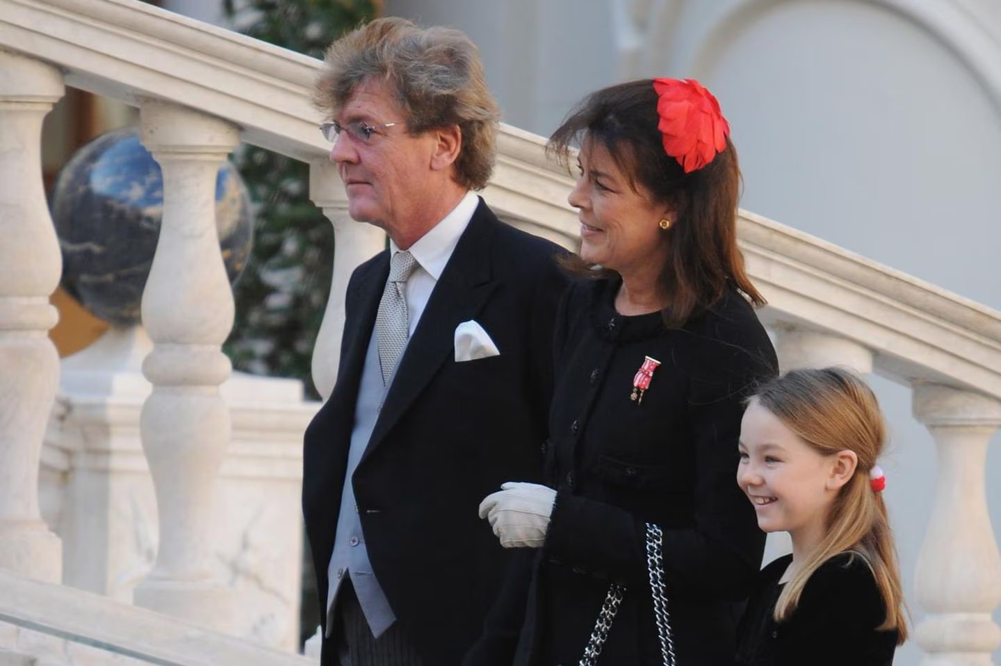 Prince Ernst August of Hanover, Caroline of Hanover and Princess Alexandra of Hanover