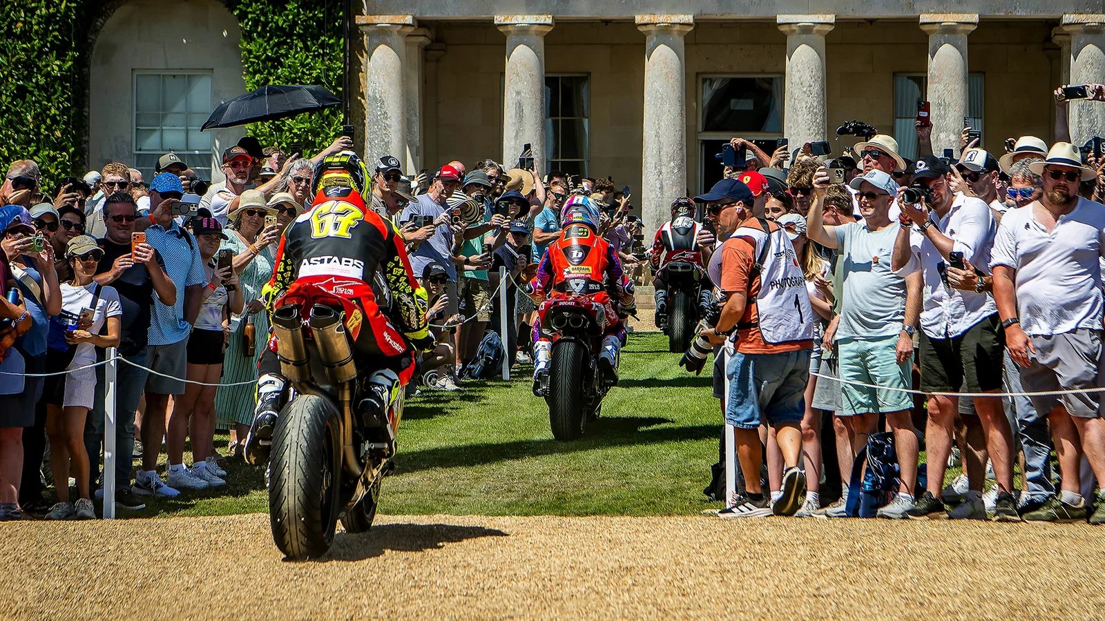 Shane Byrne returns to cycling eight years after career-ending BSB crash 11 Shane Byrne at the 2026 Goodwood Festival of Speed. Photo: Ducati UK.