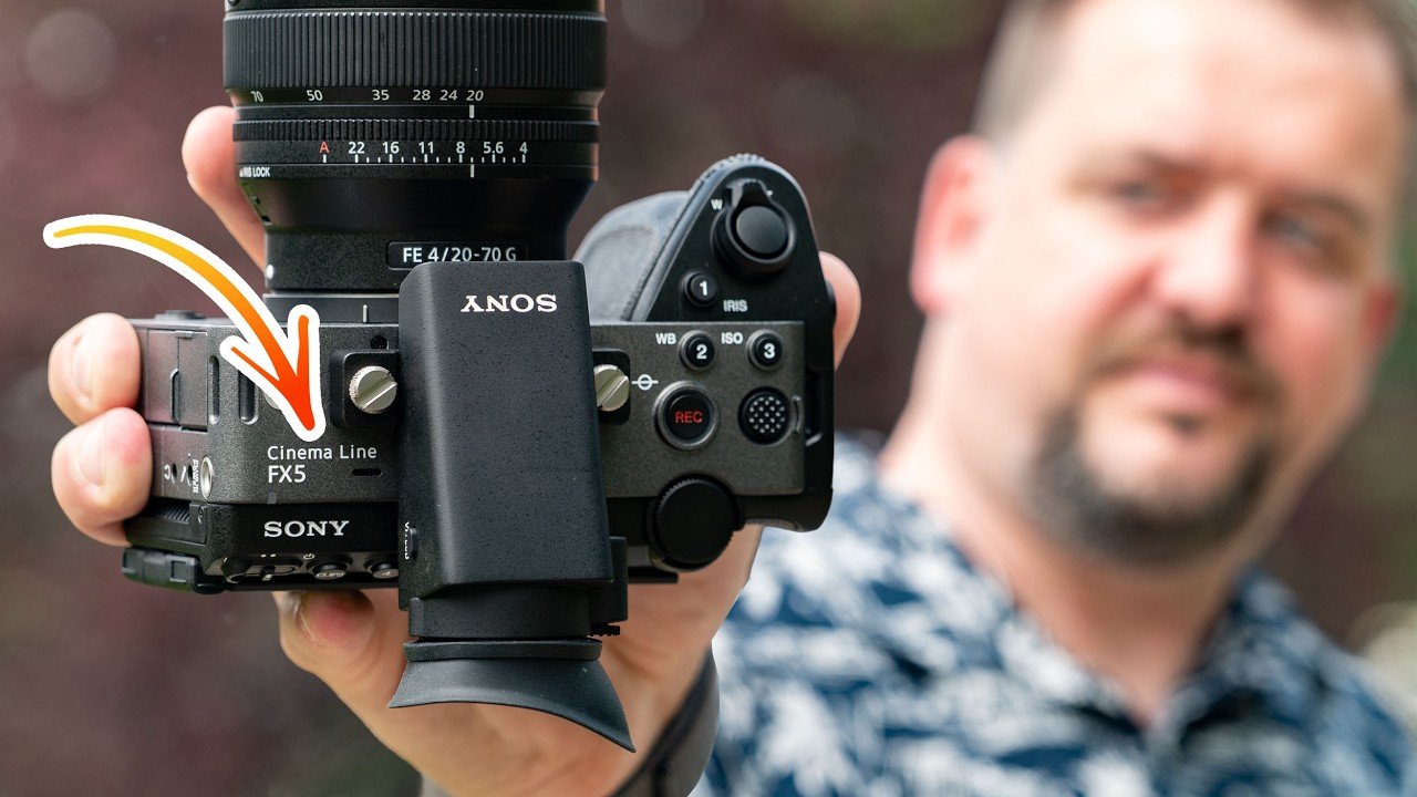 Sony FX5 has a new sensor, open shutter, internal RAW and more 22 Sony FX5 has a new sensor open shutter internal RAW