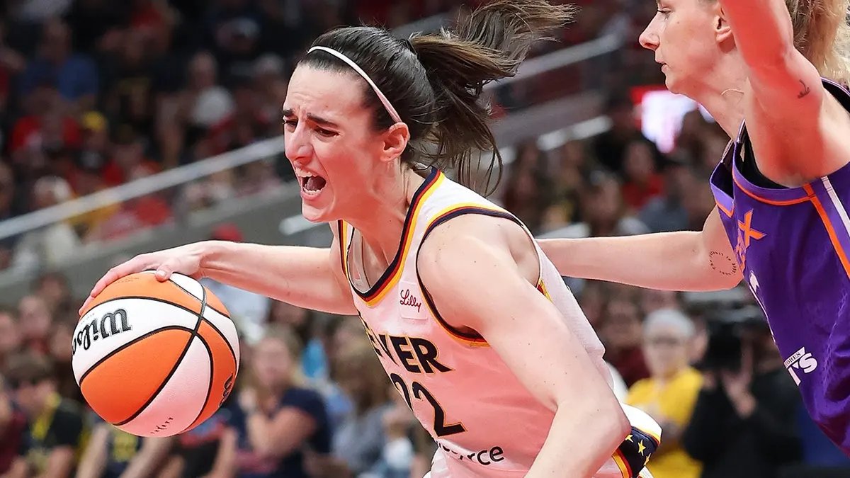 Stephanie White gives an update on Kaitlyn Clark's status ahead of Fever-Sparks, but her next move raises questions 14 Kaitlyn Clark dribbles a basketball while Lexi Held guards her at Gainbridge Fieldhouse.