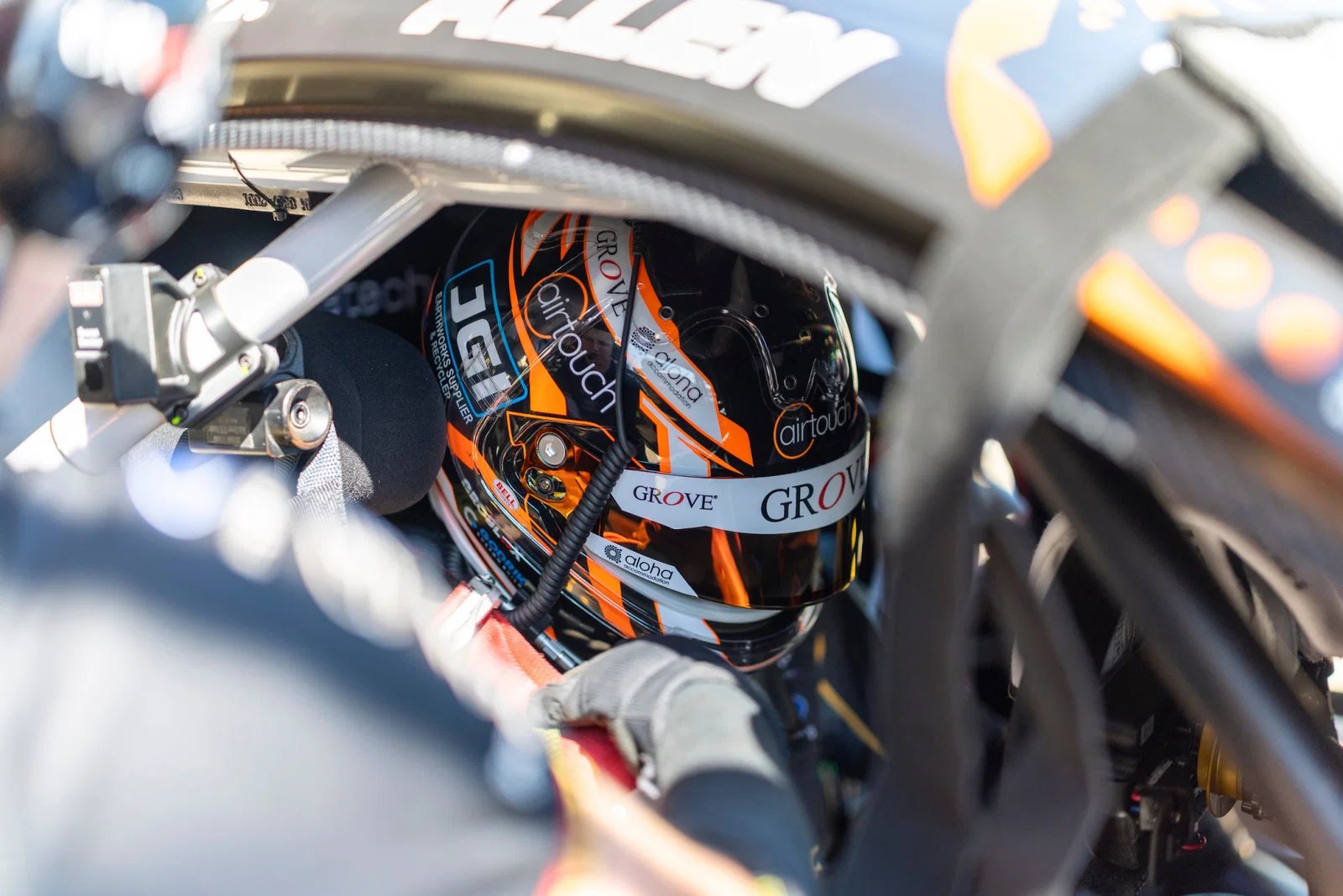 Supercars News: Kai Allen Reveals Darwin's 'Asphyxiating' Oxygen Fear 11 “Asphyxiating”: Kai Allen said that he is afraid of oxygen in the car