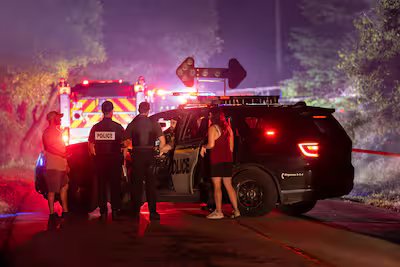 Suspicious fire in Donnacona: woman in her thirties dies after being pulled from fire 13 A family of two adults and four children managed to escape a few seconds after the fire started.