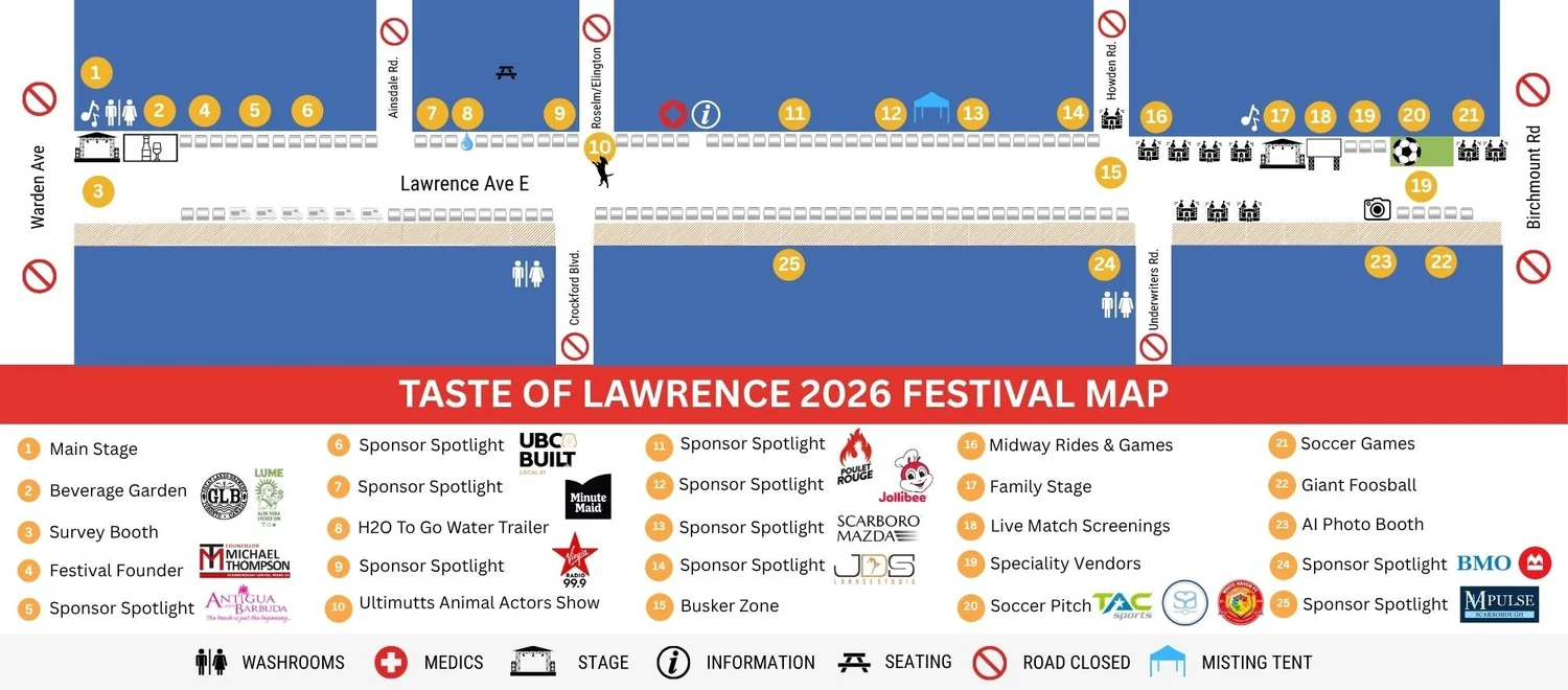 Taste of Lawrence 2026: What to see and do at Scarborough's biggest street festival (road closures) 16 image