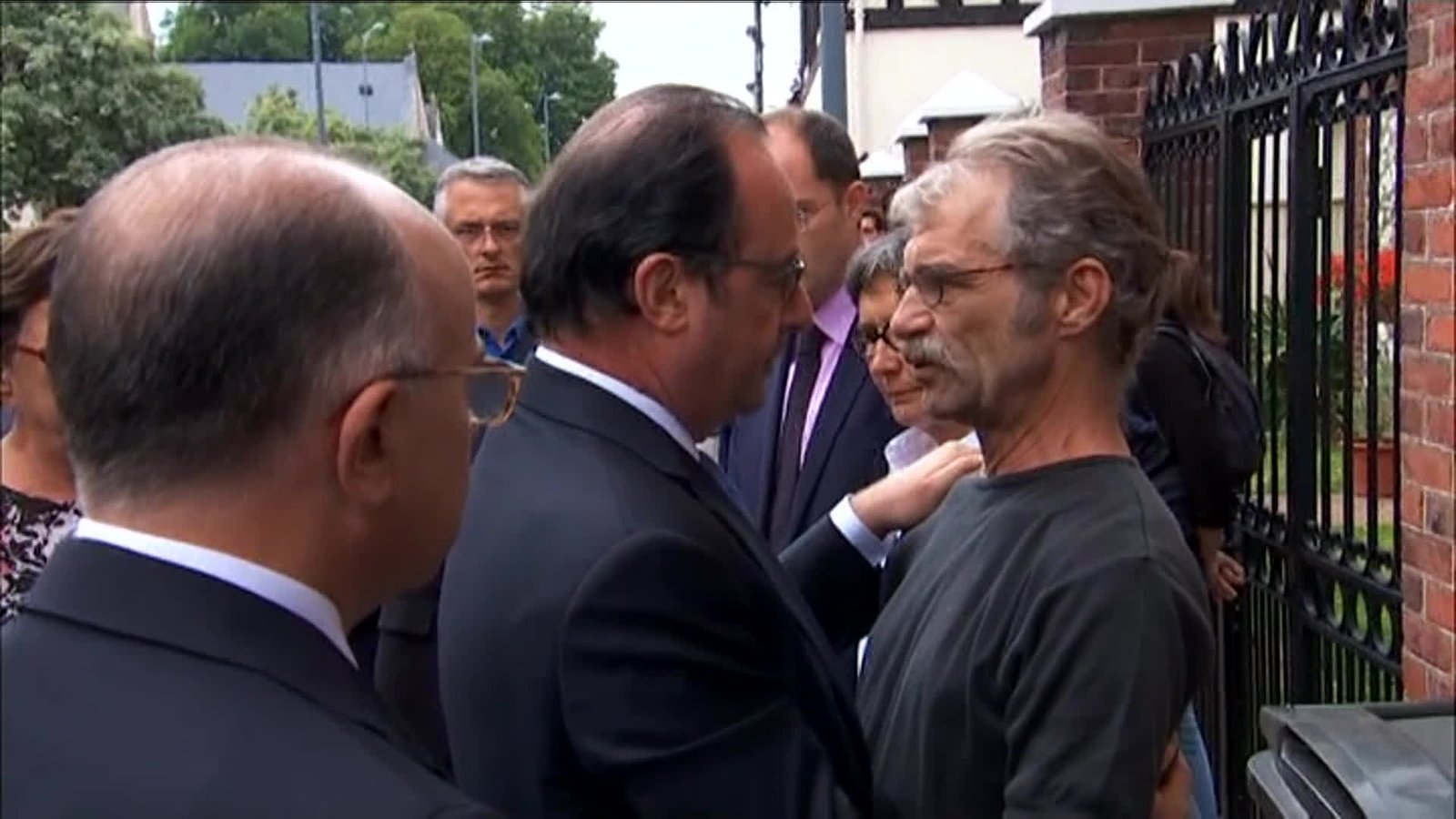 Ten years after the attack in Saint Etienne du Rouvray Francois Hollande remembers