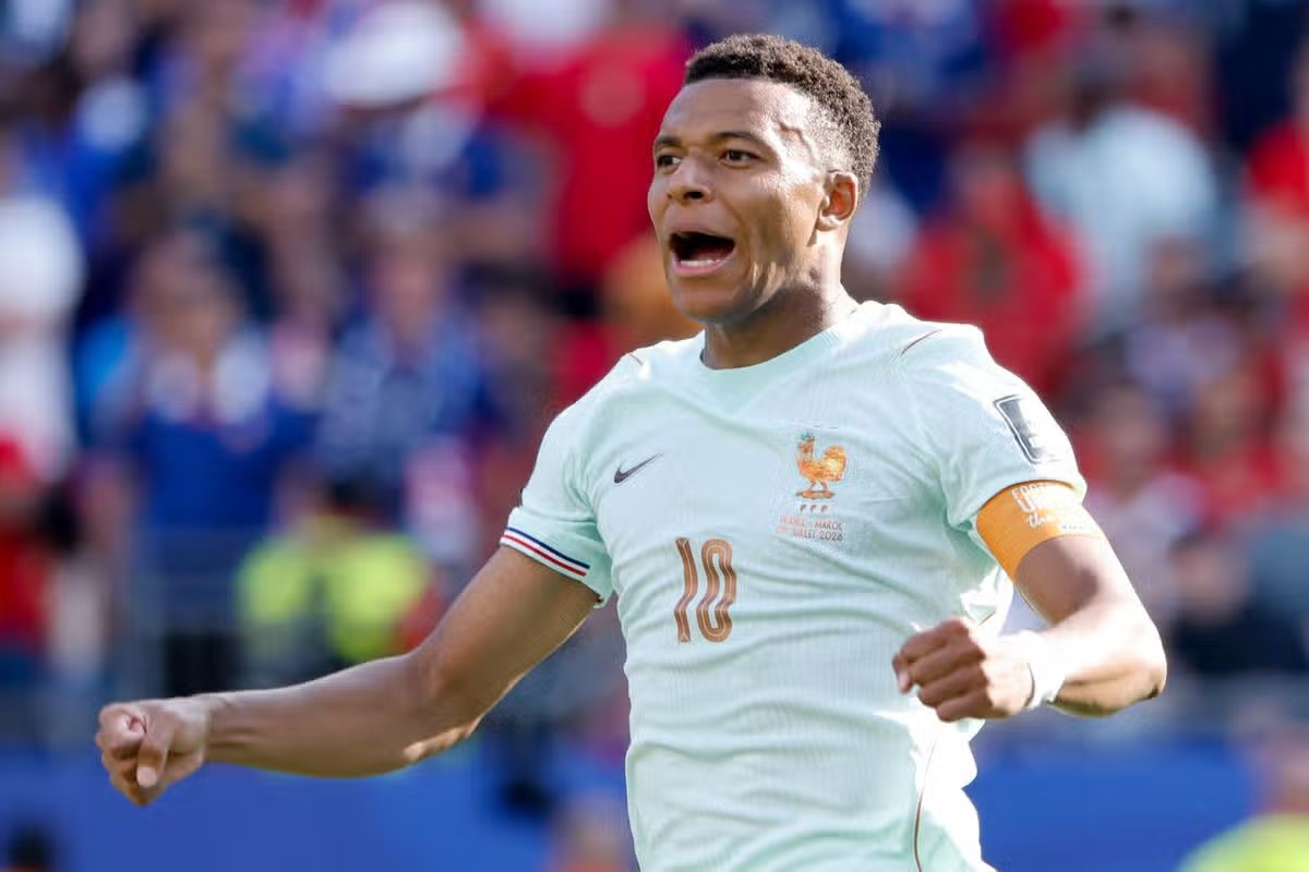 Kylian Mbappe, France.
