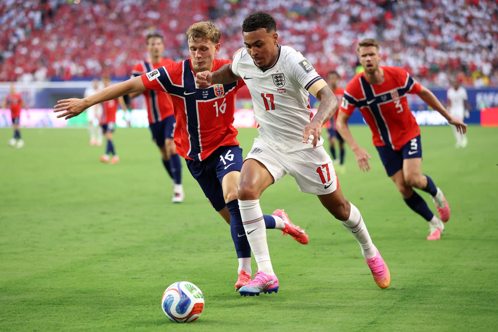 Morgan Rogers turned things around for England in the quarter-final against Norway.