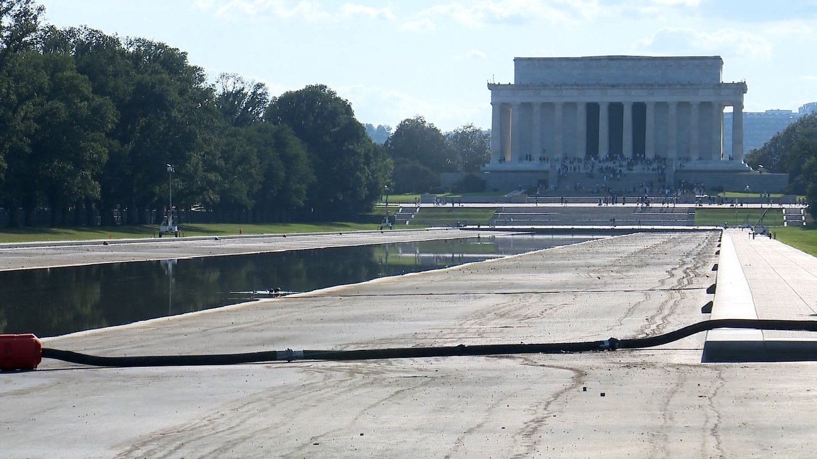 Trump said the reflecting pool is depleted and will "be put back into service soon" 12 Thumb_22803674_60_thumb.jpg