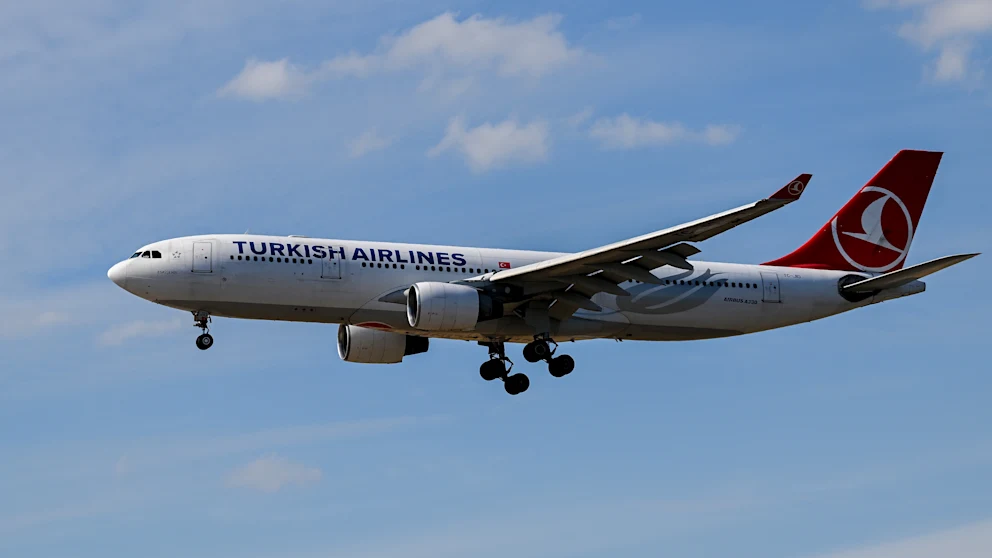 The incident reportedly occurred on board a Turkish Airlines plane.