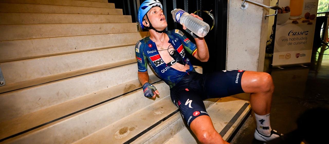 Tim Merlier after victory in Bergerac