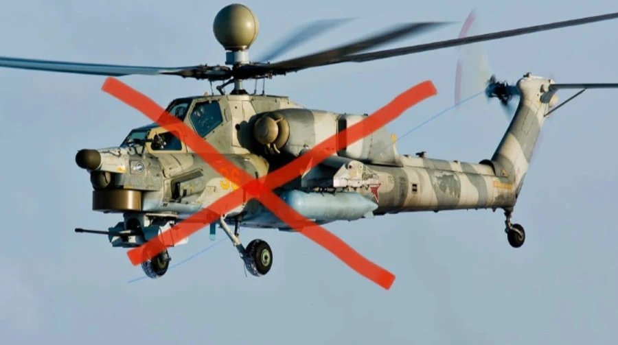 Ukraine shot down a Russian Mi-28 helicopter in the Belgorod region – video 11 Ukraine shot down a Russian Mi-28 helicopter in the Belgorod region – video
