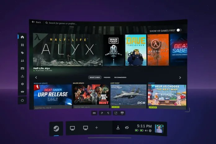 Valve releases big SteamVR update ahead of Steam Frame launch