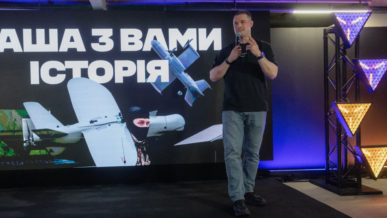 Ukrainian Defense Minister Mikhail Fedorov speaks to the media during a press conference after announcing his resignation in Kyiv, July 16, 2026, amid the Russian invasion of Ukraine.