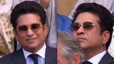 Watch: Sachin Tendulkar, hailed as 'arguably the greatest batsman of all time', spotted in Wimbledon semi-final