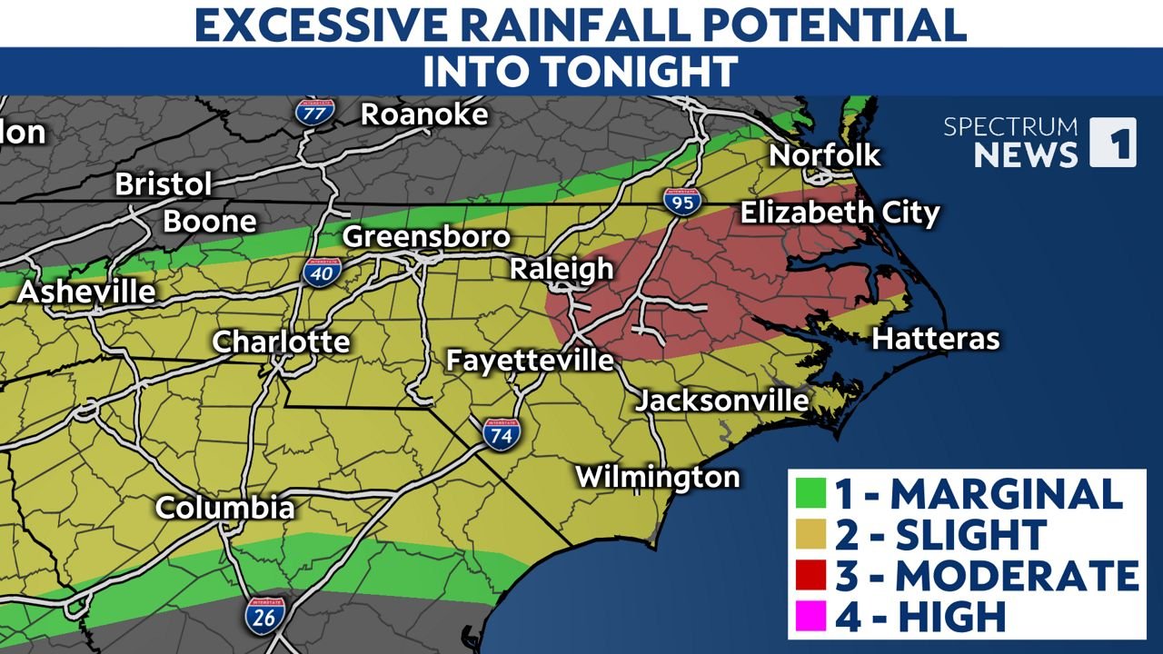 Weather Update: Flash Flood Threat for North Carolina 14 Weather Update Flash Flood Threat for North Carolina