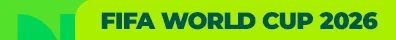 Postal label for the 2026 World Cup