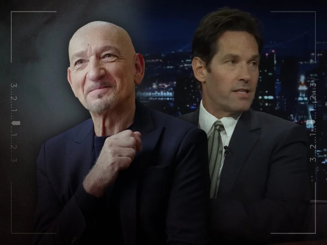 Why Paul Rudd was afraid of Ben Kingsley 12 Ben Kingsley - Paul Rudd - Split