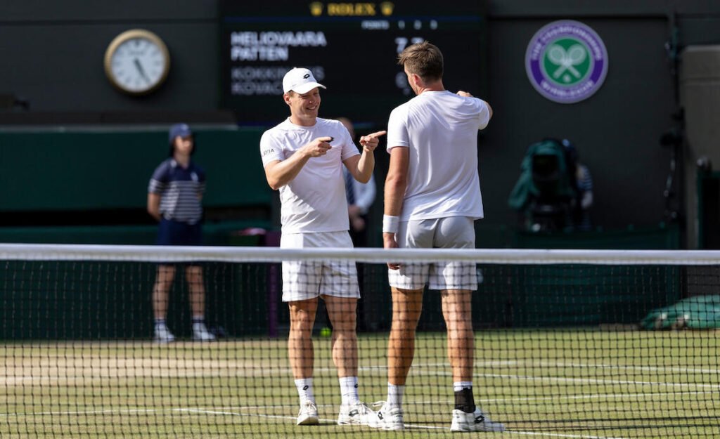 Wimbledon, Heliovaara/Patten – Kokkinakis/Kovacevic 7-6(2), 7-6(8) – text updated – harriheliovaara.fi 16 Wimbledon HeliovaaraPatten – KokkinakisKovacevic 7 62 7 68 – text updated –