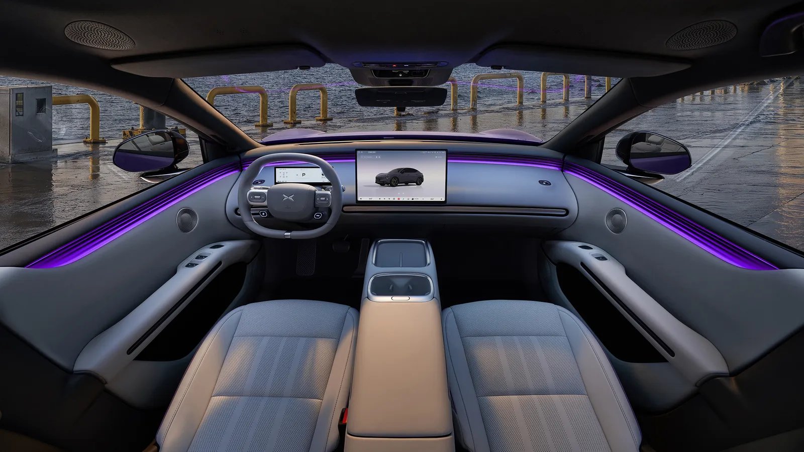 New budget electric car XPengs looks like a Ferrari Luce