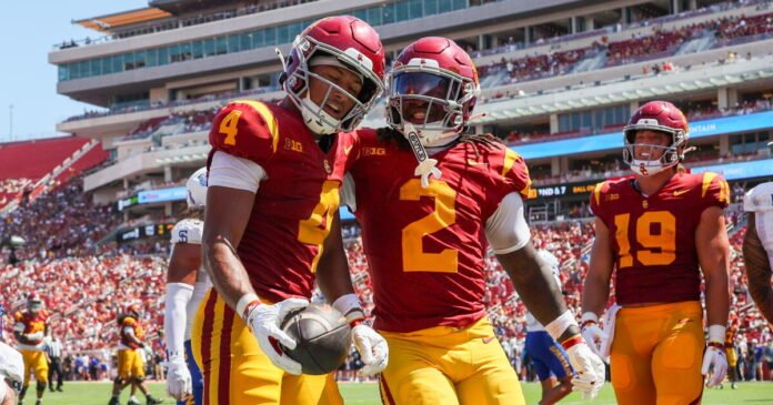 No. 14 USC vs. Louisiana live updates: Trent Mosley returns punt for a touchdown