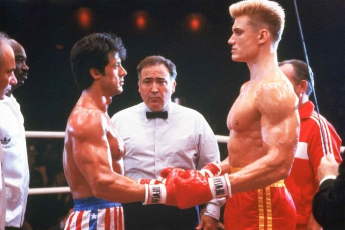 Dolph Lundgren recalls sending Sylvester Stallone to hospital during “Rocky IV” filming after hitting him too hard