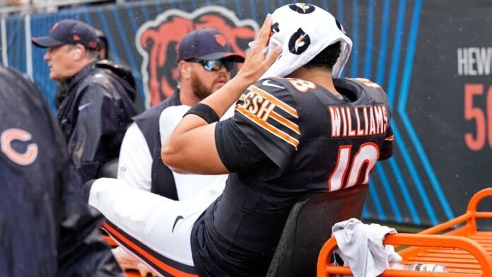 Sources: Caleb Williams injury considered to have 3-4 week timeline